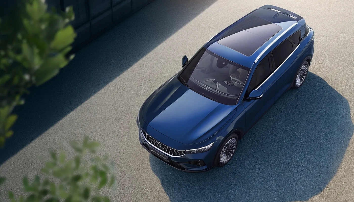 Voyah Free - Contexto Estudio Contexto Aparcado Exterior Frontal Izquierda Exterior Superior