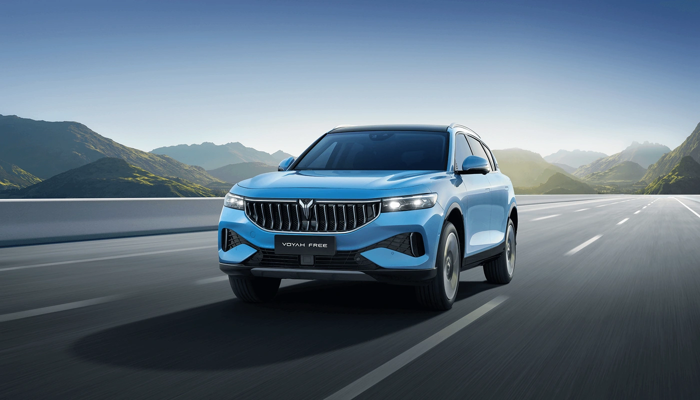 Voyah Free - Contexto Estudio Exterior Frontal Exterior Frontal Izquierda