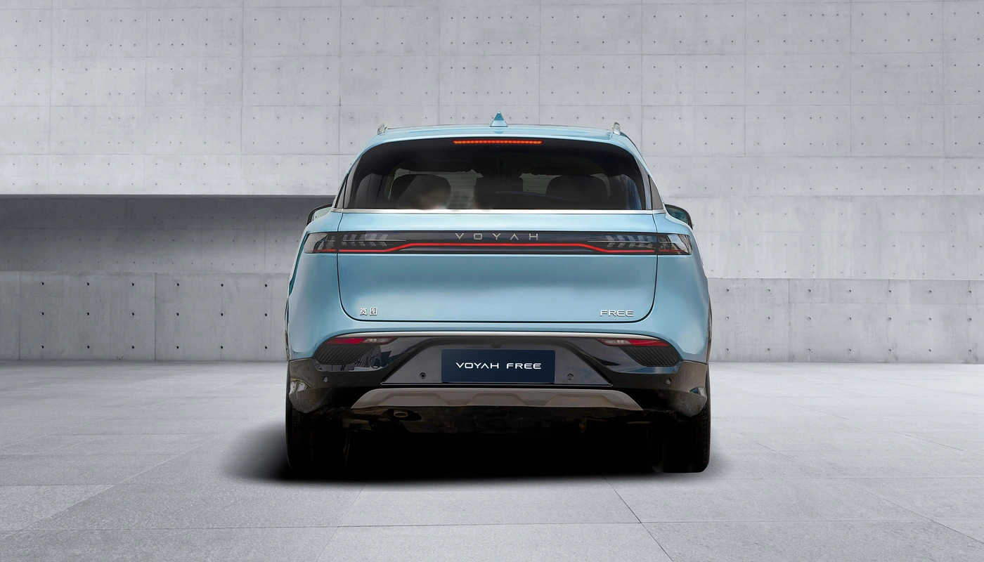 Voyah Free - Contexto Estudio Exterior Trasera