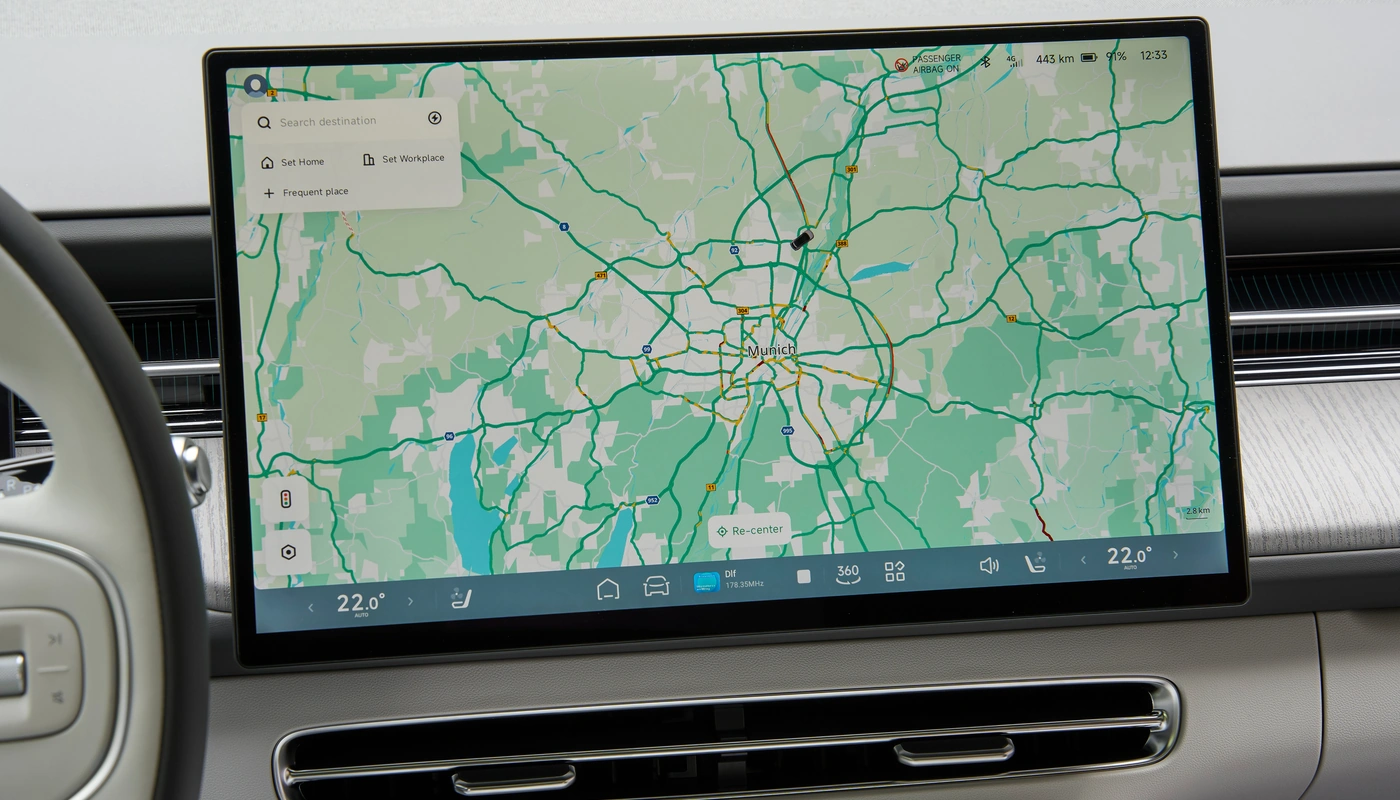 Xpeng G6 - Interior Pantalla Central