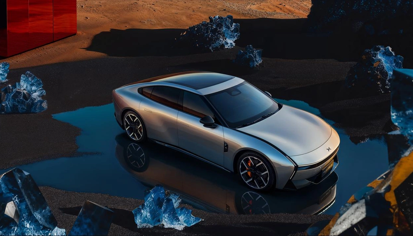 Xpeng P7 - Contexto Aparcado Exterior Frontal Derecha Exterior Superior