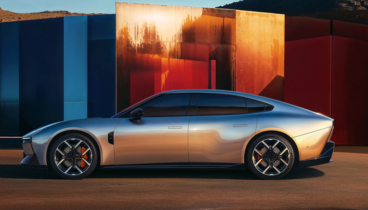 Xpeng P7 - Contexto Aparcado Exterior Lateral Izquierda