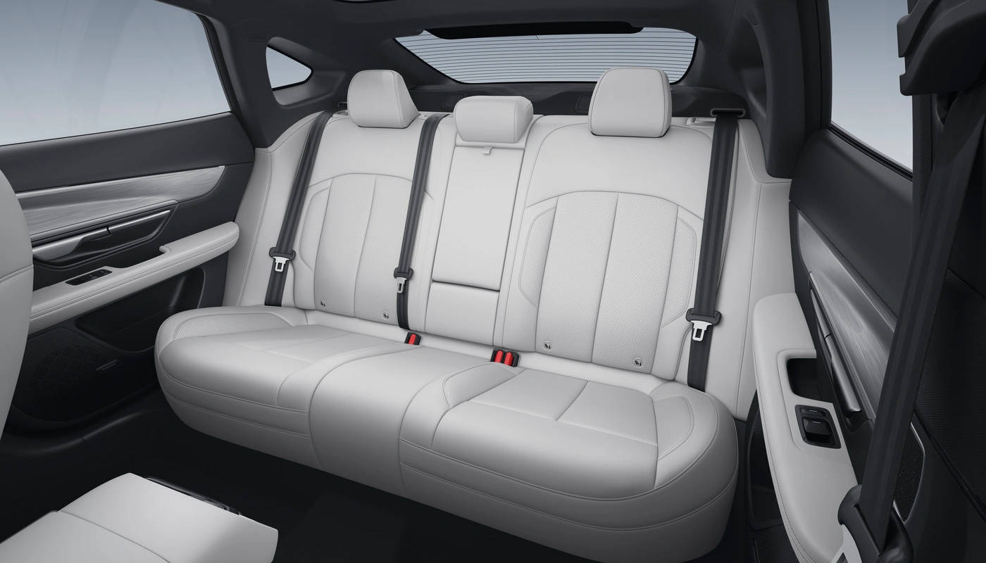 Xpeng P7 - Interior Asientos Traseros