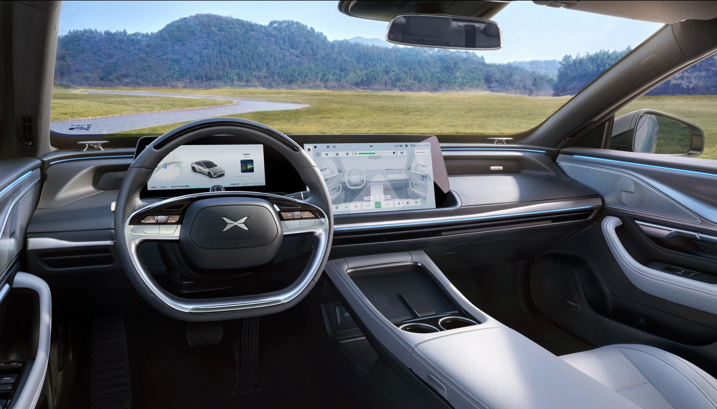 Xpeng P7 - Interior Salpicadero Interior Pantalla Central Interior Volante