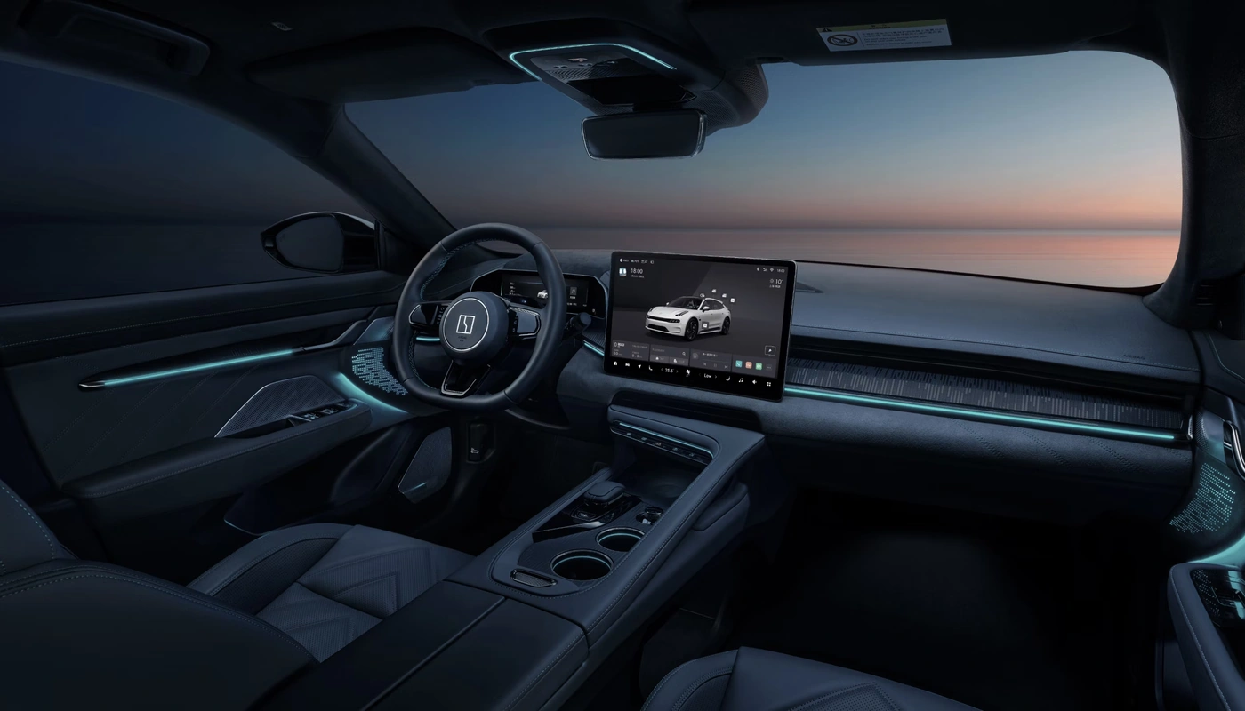 Zeekr 001 - Interior Detalle