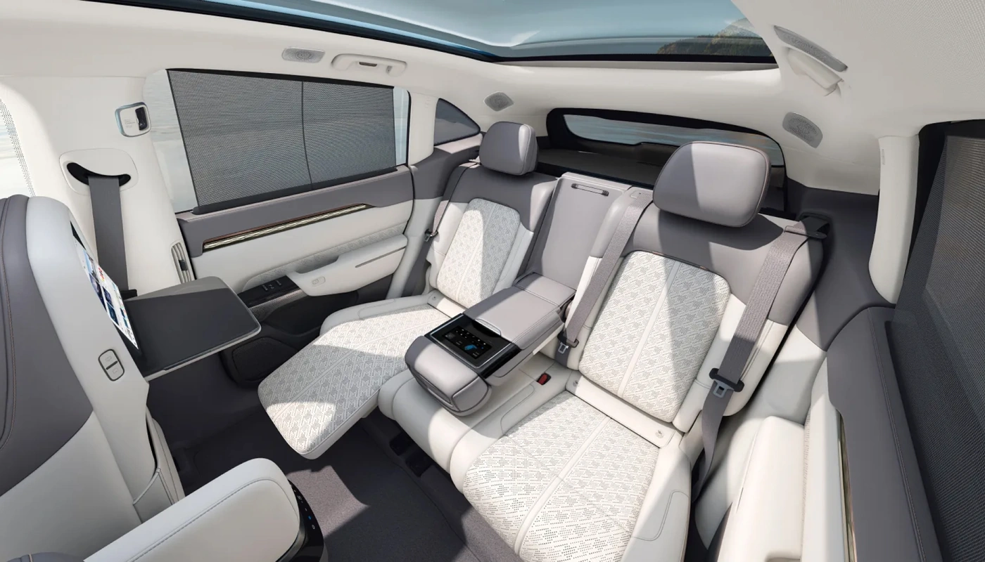 Zeekr 7x - Interior Asientos Traseros