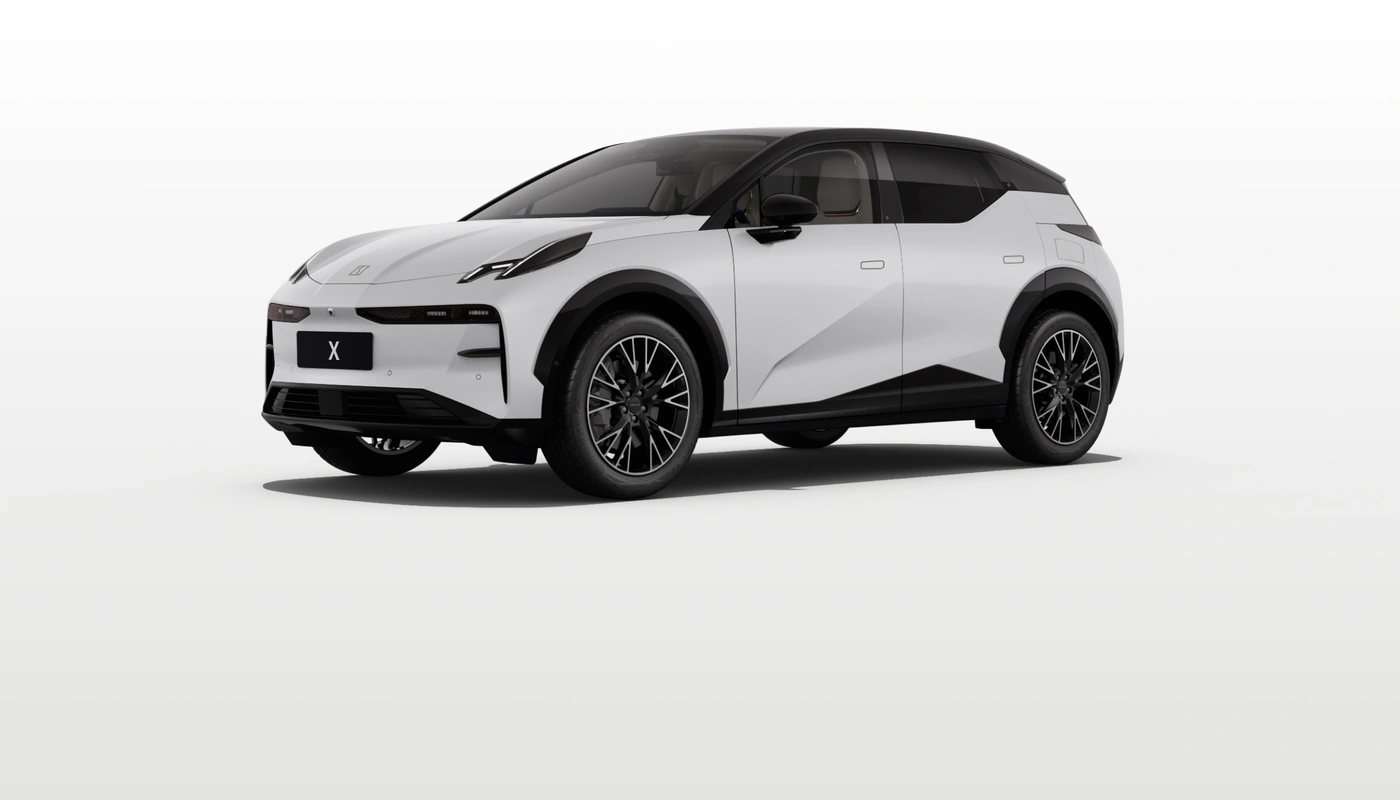 Zeekr X - Contexto Estudio Contexto Aparcado Exterior Frontal Izquierda Exterior Lateral Izquierda