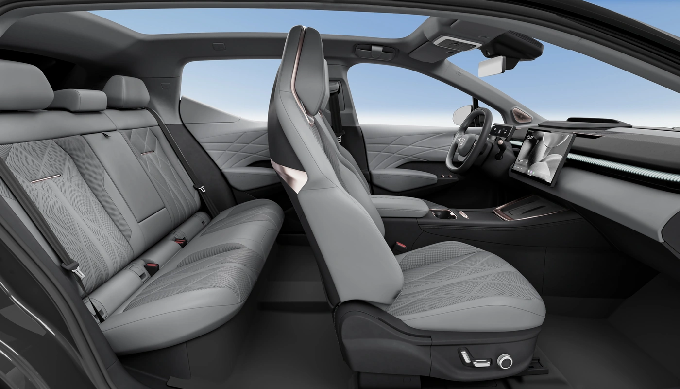 Zeekr X - Interior Asientos Delanteros Interior Asientos Traseros