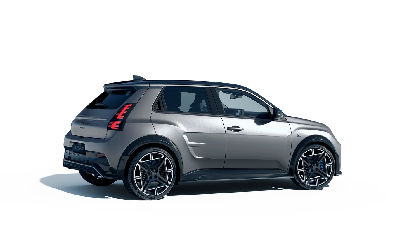 Alpine A290 Gt - Contexto Estudio Recortado Exterior Lateral Derecha