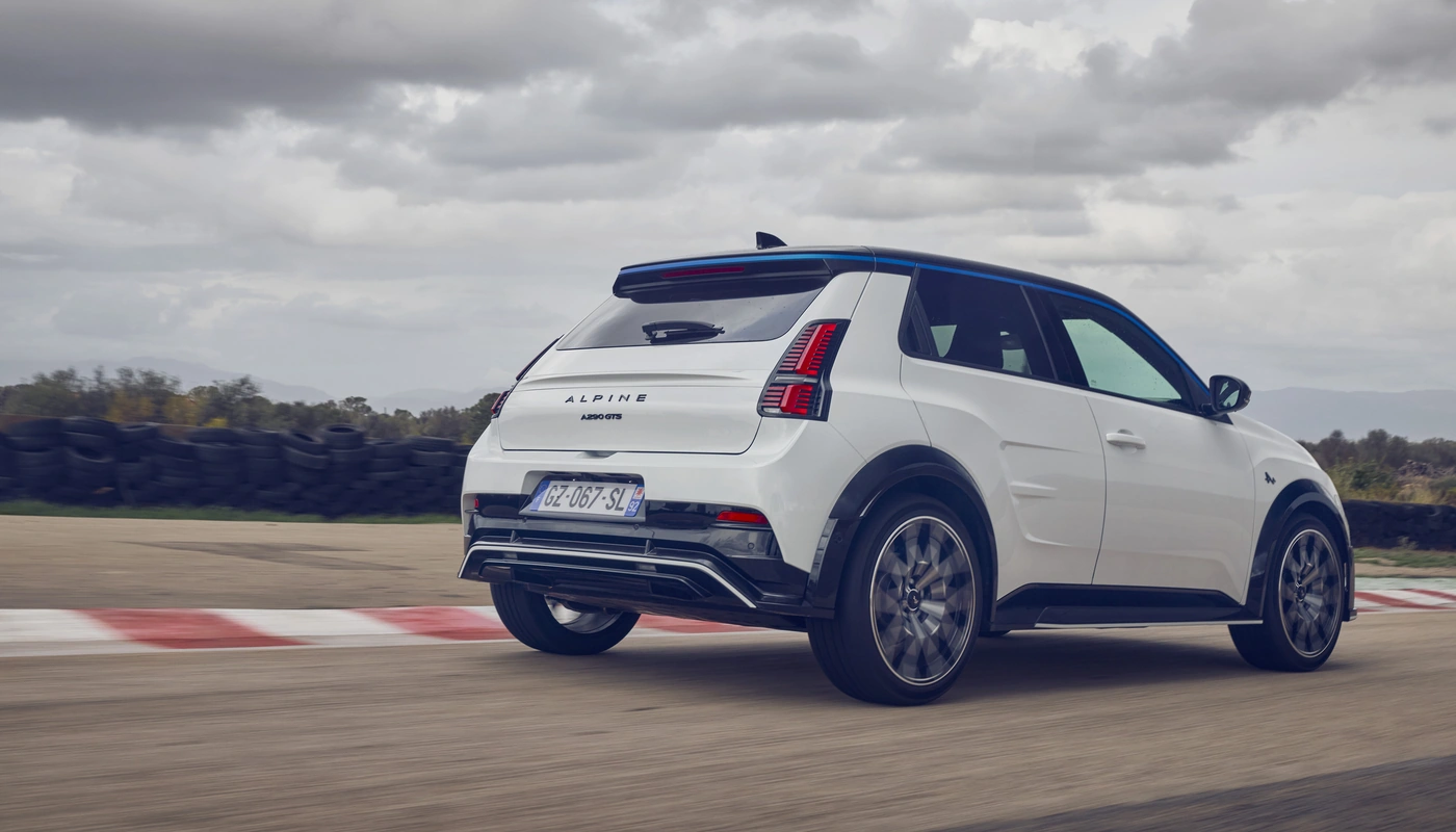 Alpine A290 Gt Premium - Contexto Conduciendo Exterior Trasera Derecha Exterior Lateral Derecha