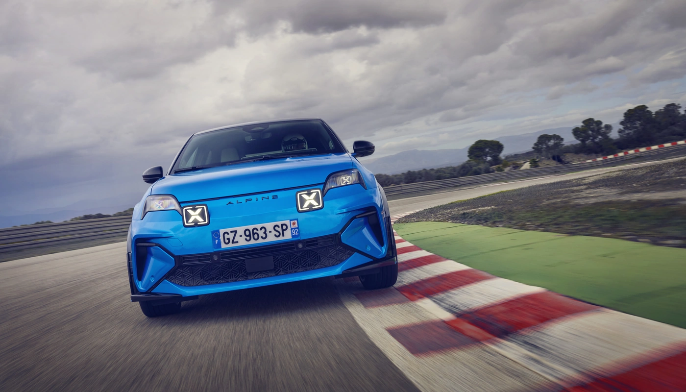 Alpine A290 Gts - Contexto Conduciendo Exterior Frontal