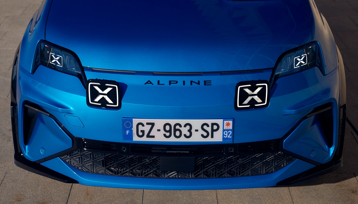 Alpine A290 Gts - Exterior Frontal Exterior Detalle