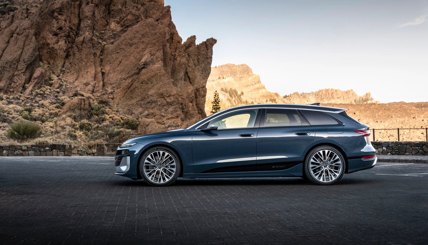 Audi A6 Avant E Tron S6 - Contexto Entorno Real Contexto Aparcado Exterior Lateral Izquierda