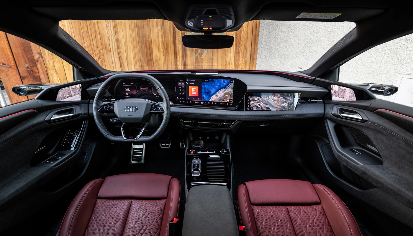 Audi A6 Avant E Tron S6 - Interior Salpicadero Interior Asientos Delanteros Interior Pantalla Central Interior Volante