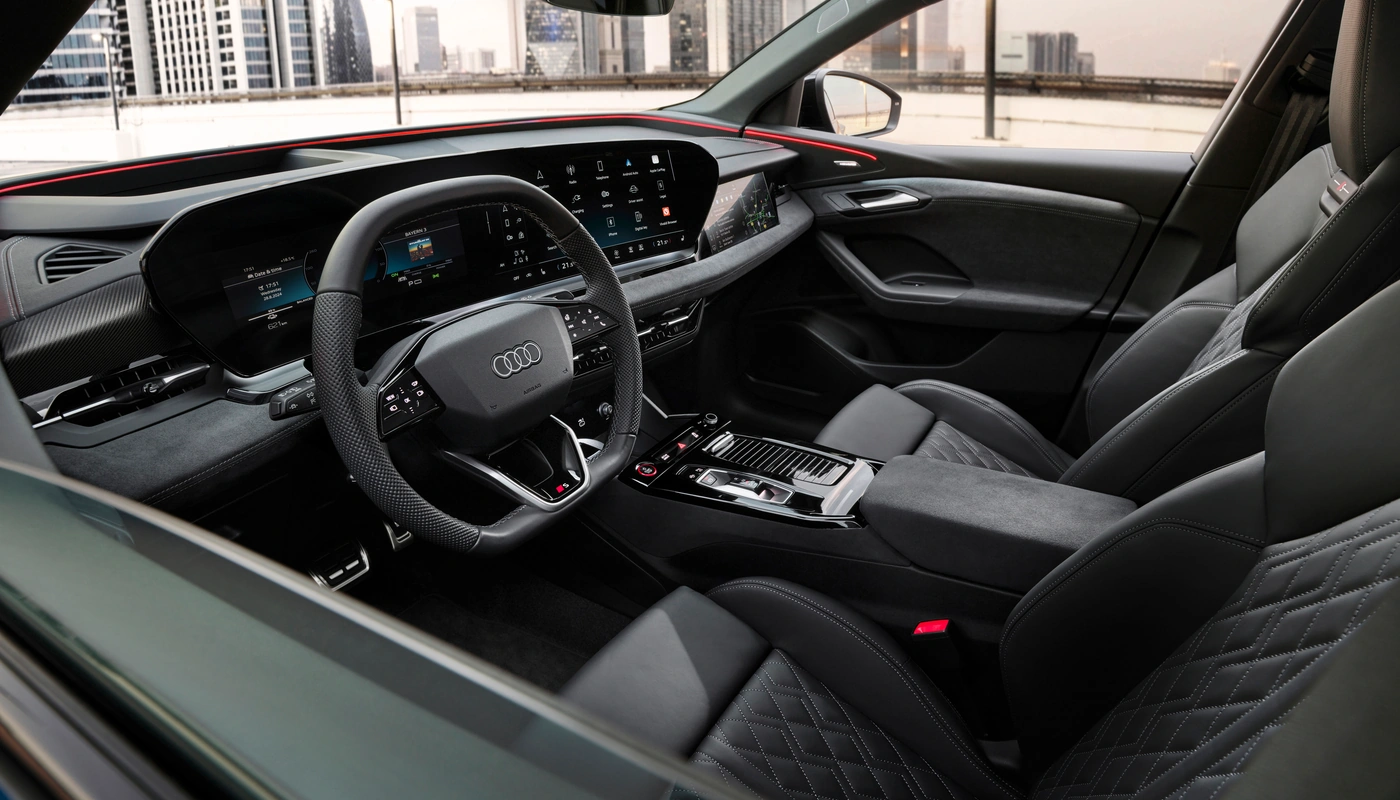 Audi Q6 Sportback E Tron Sq6 - Interior Salpicadero Interior Asientos Delanteros Interior Volante