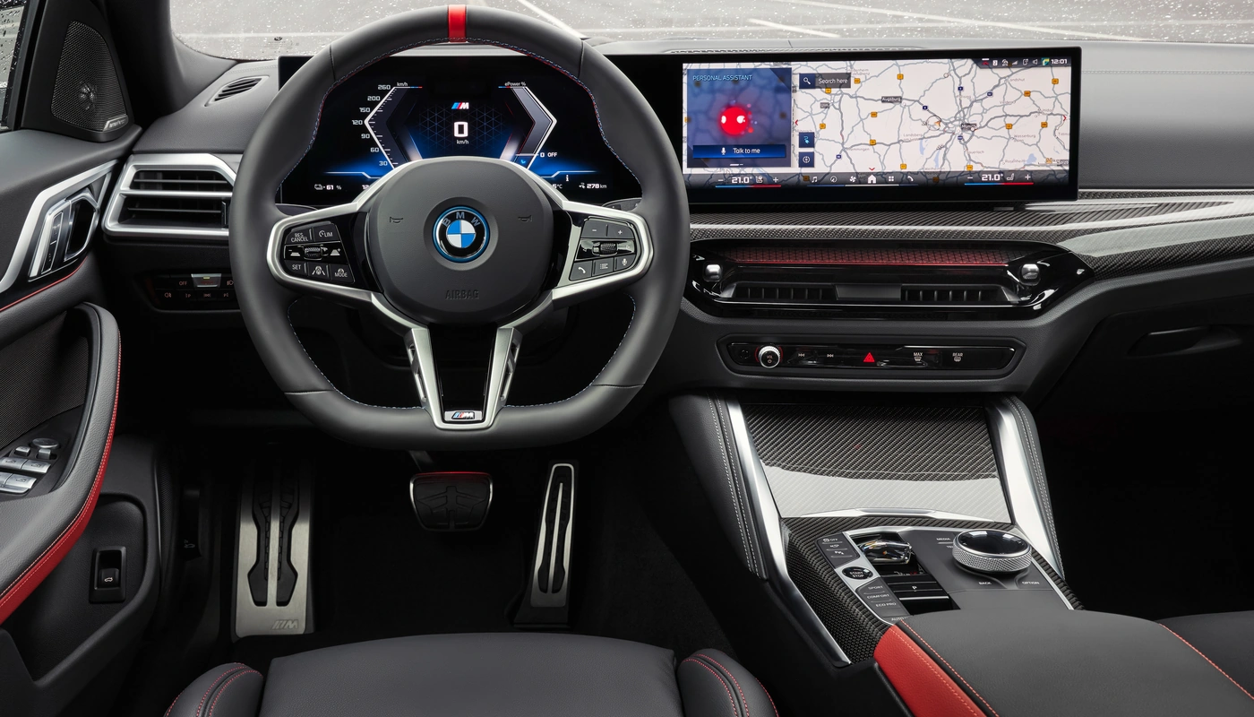 Bmw I4 M60 Xdrive - Interior Salpicadero Interior Pantalla Central Interior Volante