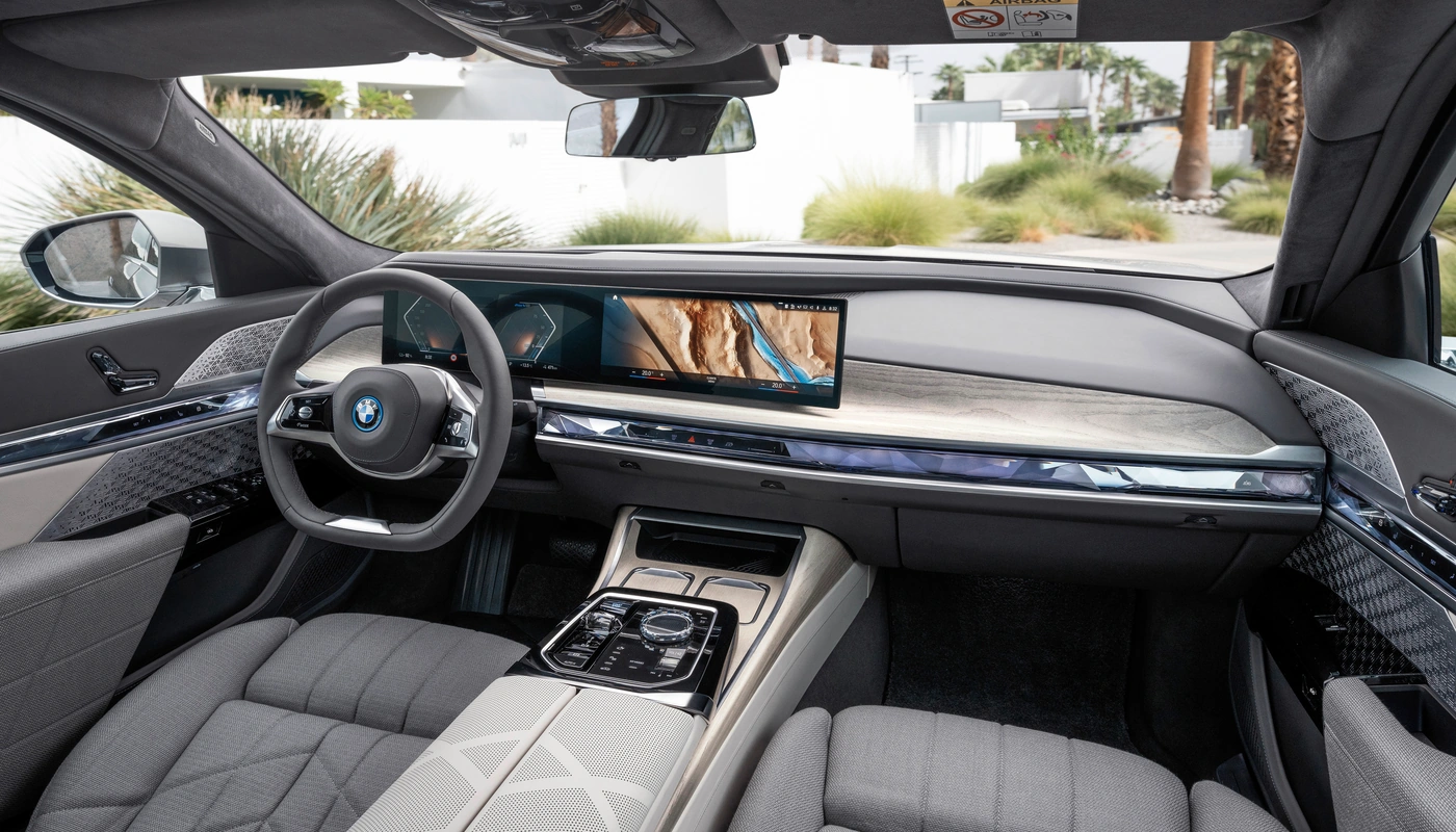 Bmw I7 Xdrive60 - Interior Salpicadero Interior Pantalla Central Interior Volante