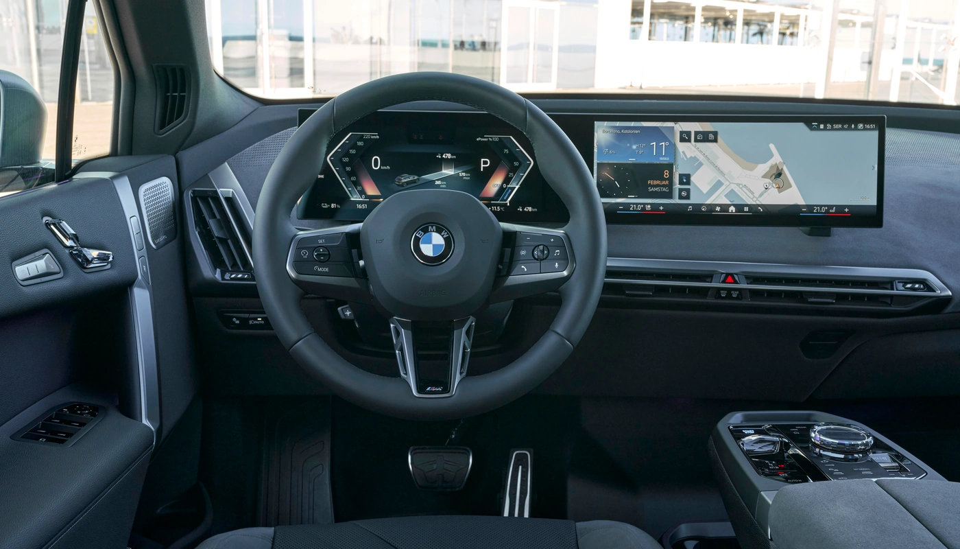 Bmw Ix Xdrive60 - Interior Salpicadero Interior Pantalla Central