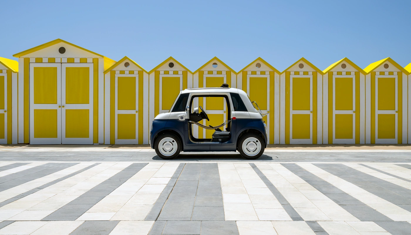 Fiat Topolino Vilebrequin - Contexto Entorno Real Contexto Aparcado Exterior Lateral Izquierda