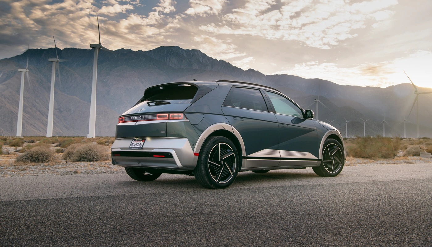 Hyundai Ioniq 5 Energy - Contexto Entorno Real Contexto Aparcado Exterior Trasera Izquierda