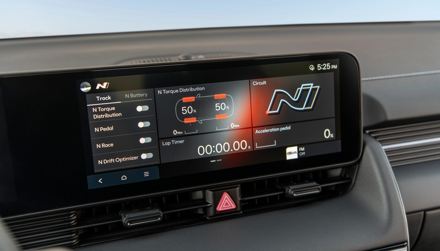 Hyundai Ioniq 5 N - Interior Pantalla Central