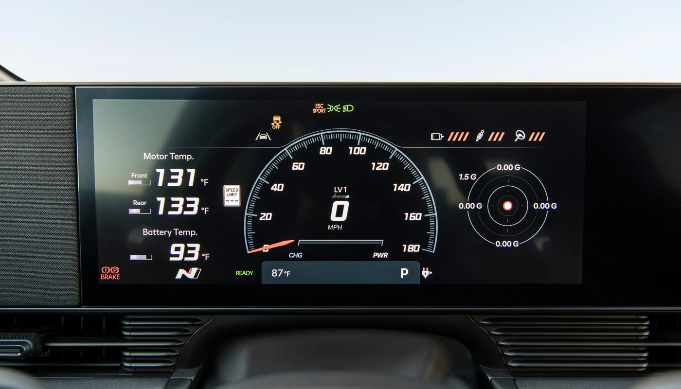 Hyundai Ioniq 5 N - Interior Salpicadero