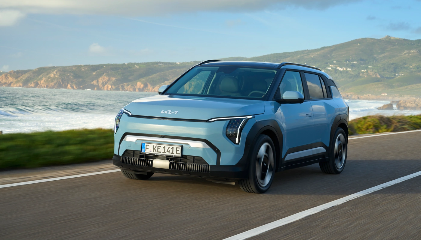 Kia Ev3 Air - Contexto Entorno Real Contexto Conduciendo Exterior Frontal Izquierda