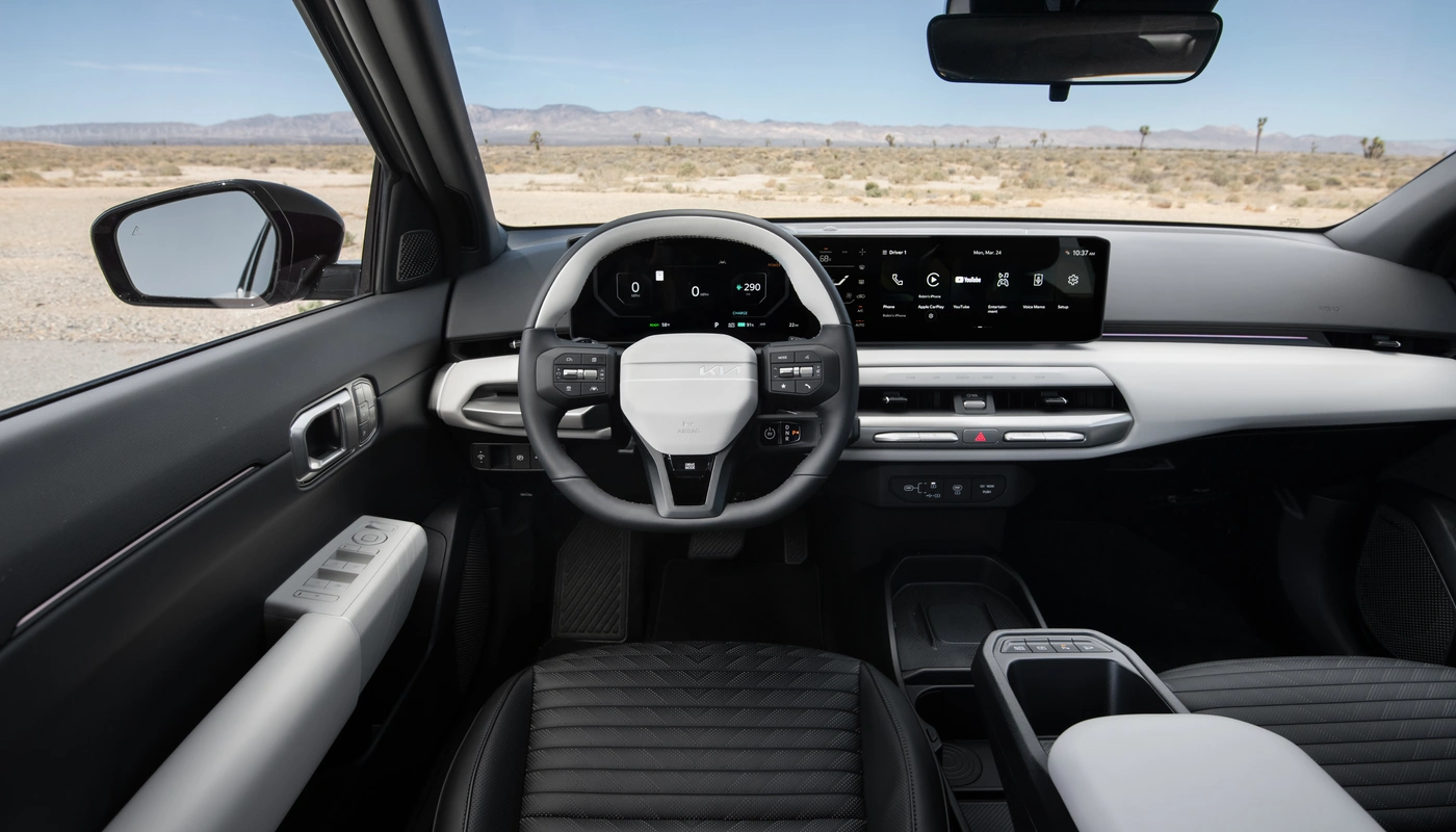 Kia Ev4 Fastback Earth Launch Edition - Interior Salpicadero Interior Pantalla Central Interior Volante