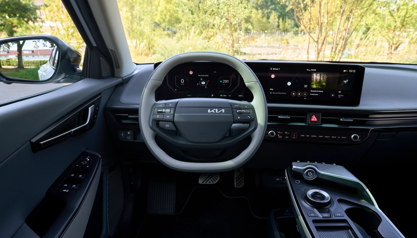 Kia Ev6 Air - Interior Salpicadero Interior Pantalla Central Interior Volante