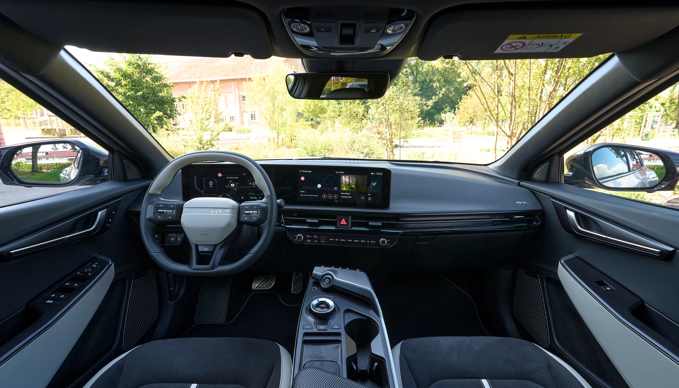 Kia Ev6 Gt Line - Interior Salpicadero Interior Pantalla Central Interior Volante