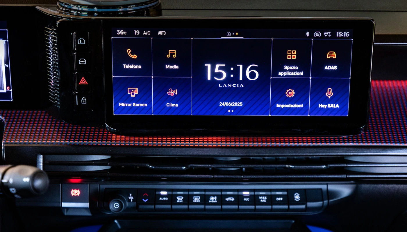 Lancia Ypsilon Hf - Interior Pantalla Central
