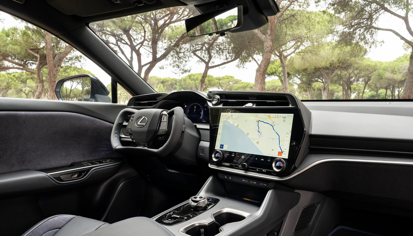Lexus Rz F Sport - Interior Salpicadero Interior Pantalla Central Interior Volante