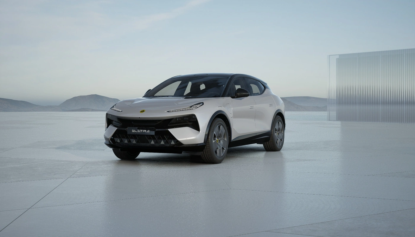 Lotus Eletre 600 - Contexto Estudio Contexto Aparcado Exterior Frontal Izquierda