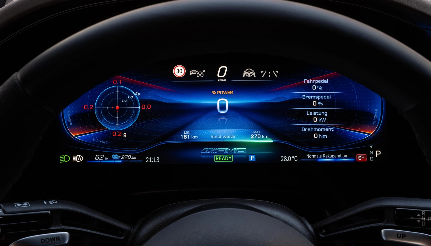 Mercedes Benz Eqe Berlina Mercedes Amg 53 4matic - Interior Salpicadero