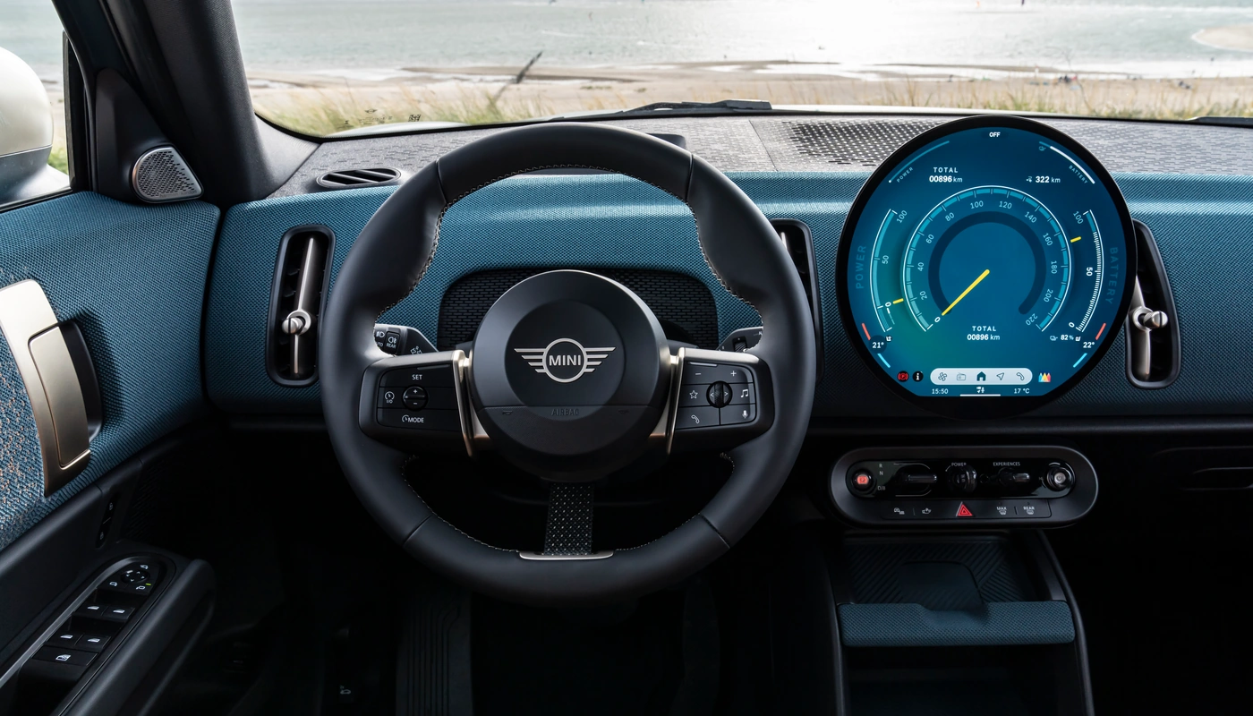 Mini Countryman Se All4 - Interior Pantalla Central Interior Volante
