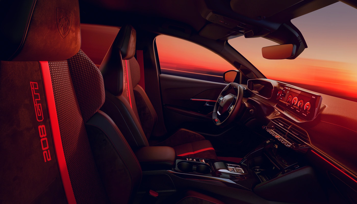 Peugeot E 208 Gti - Interior Asientos Delanteros