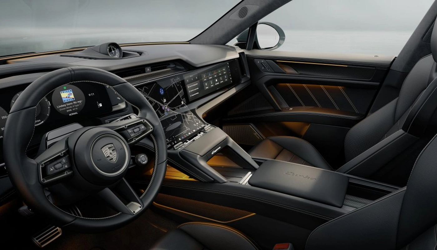 Porsche Cayenne Turbo Electric - Interior Salpicadero Interior Pantalla Central Interior Volante