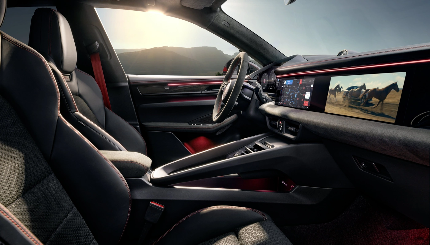 Porsche Macan Gts - Interior Pantalla Central Interior Volante