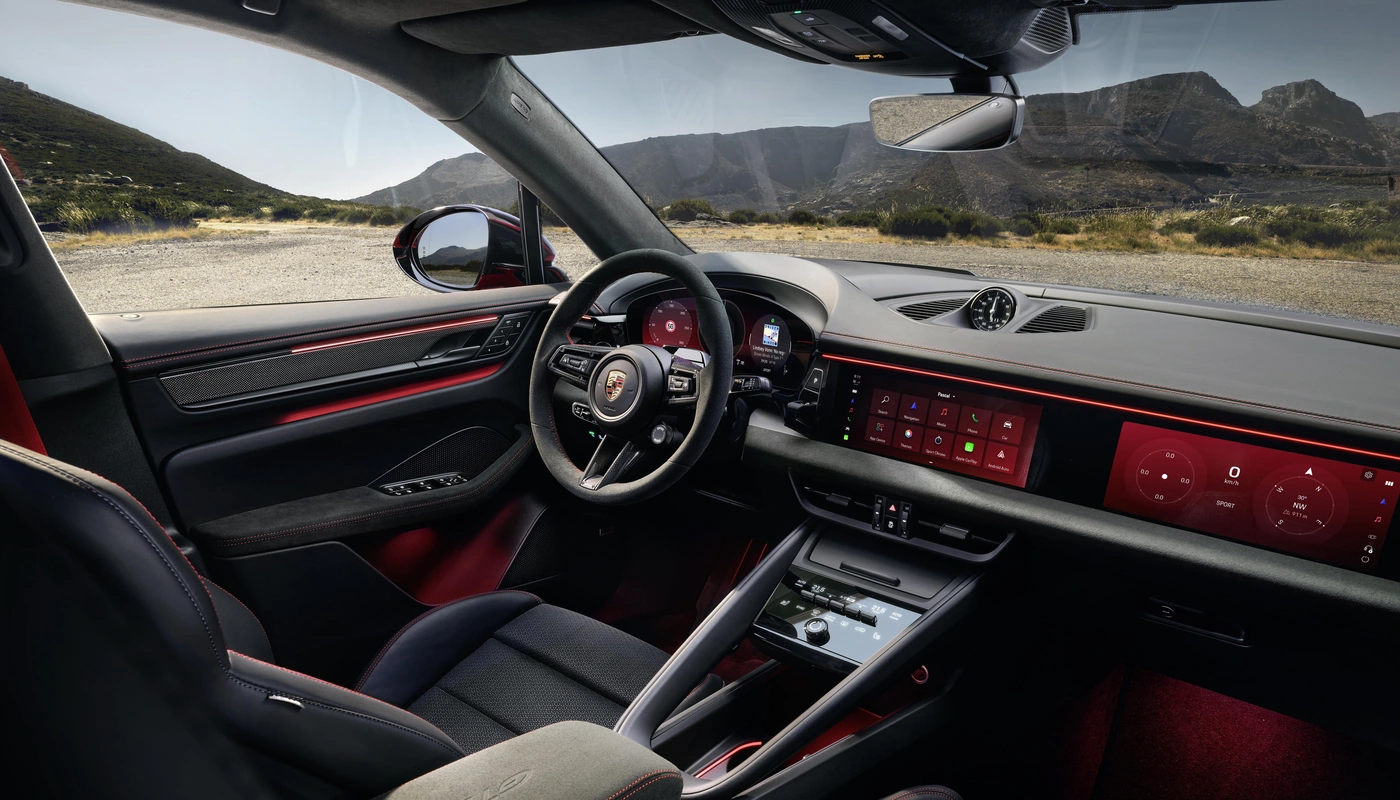 Porsche Macan Gts - Interior Salpicadero Interior Pantalla Central