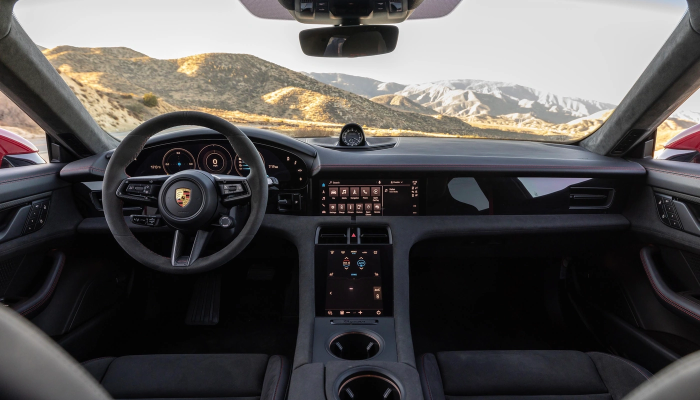 Porsche Taycan Sport Turismo Gts - Interior Salpicadero Interior Pantalla Central Interior Volante