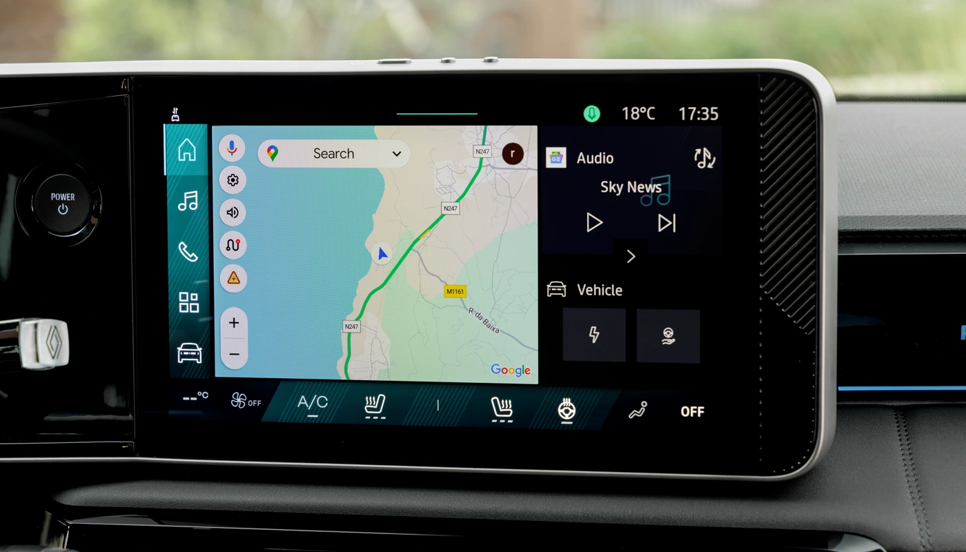 Renault 4 Iconic - Interior Pantalla Central