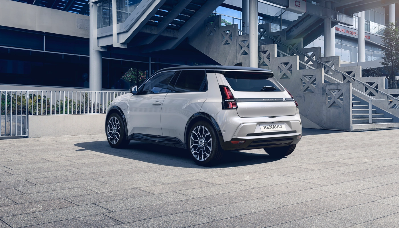 Renault 5 Rolland Garros - Contexto Entorno Real Contexto Aparcado Exterior Trasera Derecha