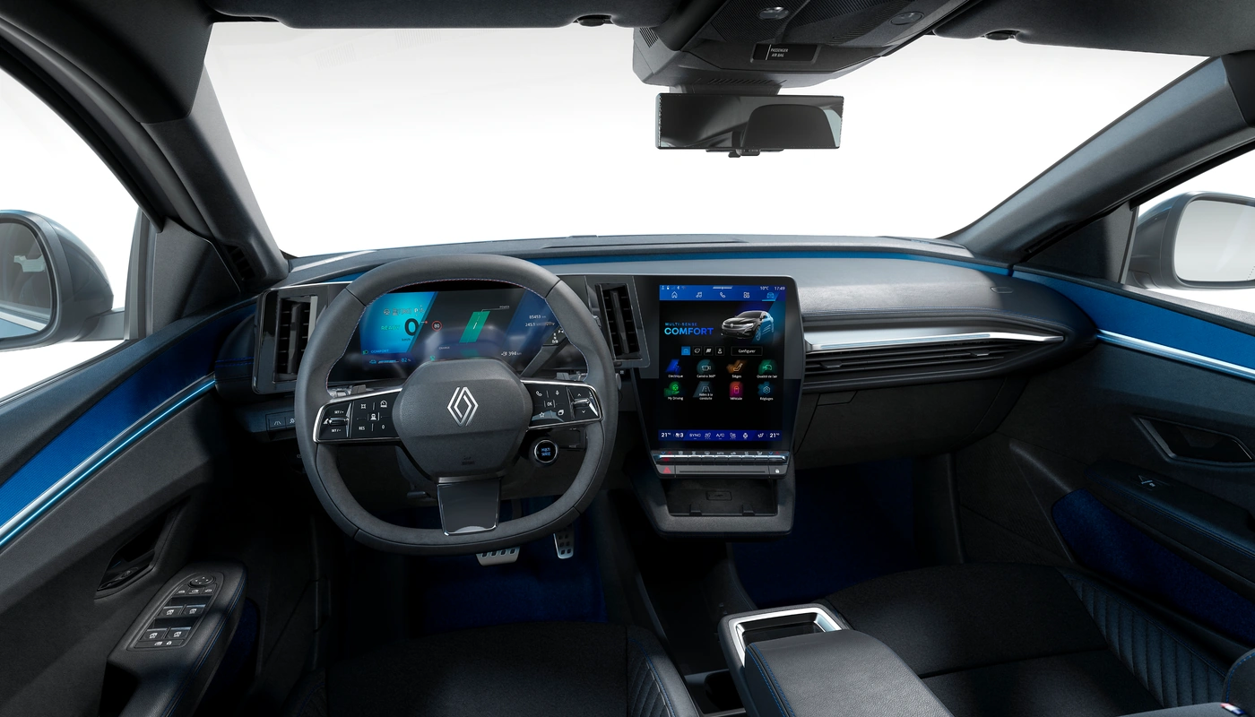 Renault Megane Esprit Alpine - Interior Salpicadero Interior Pantalla Central Interior Volante