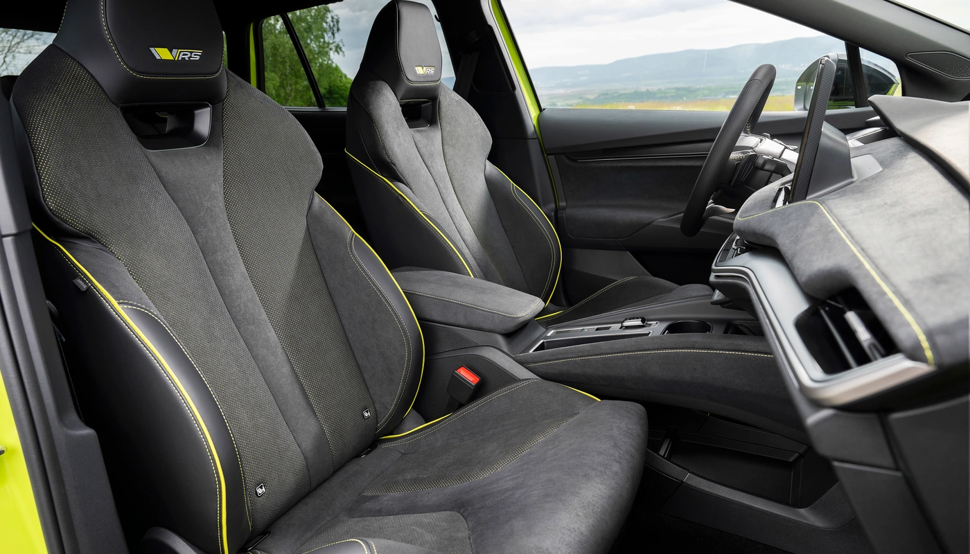 Skoda Elroq Rs - Interior Asientos Delanteros