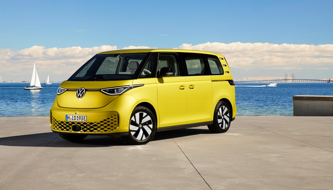 Volkswagen Id Buzz Pro 5 - Contexto Entorno Real Contexto Aparcado Exterior Frontal Izquierda