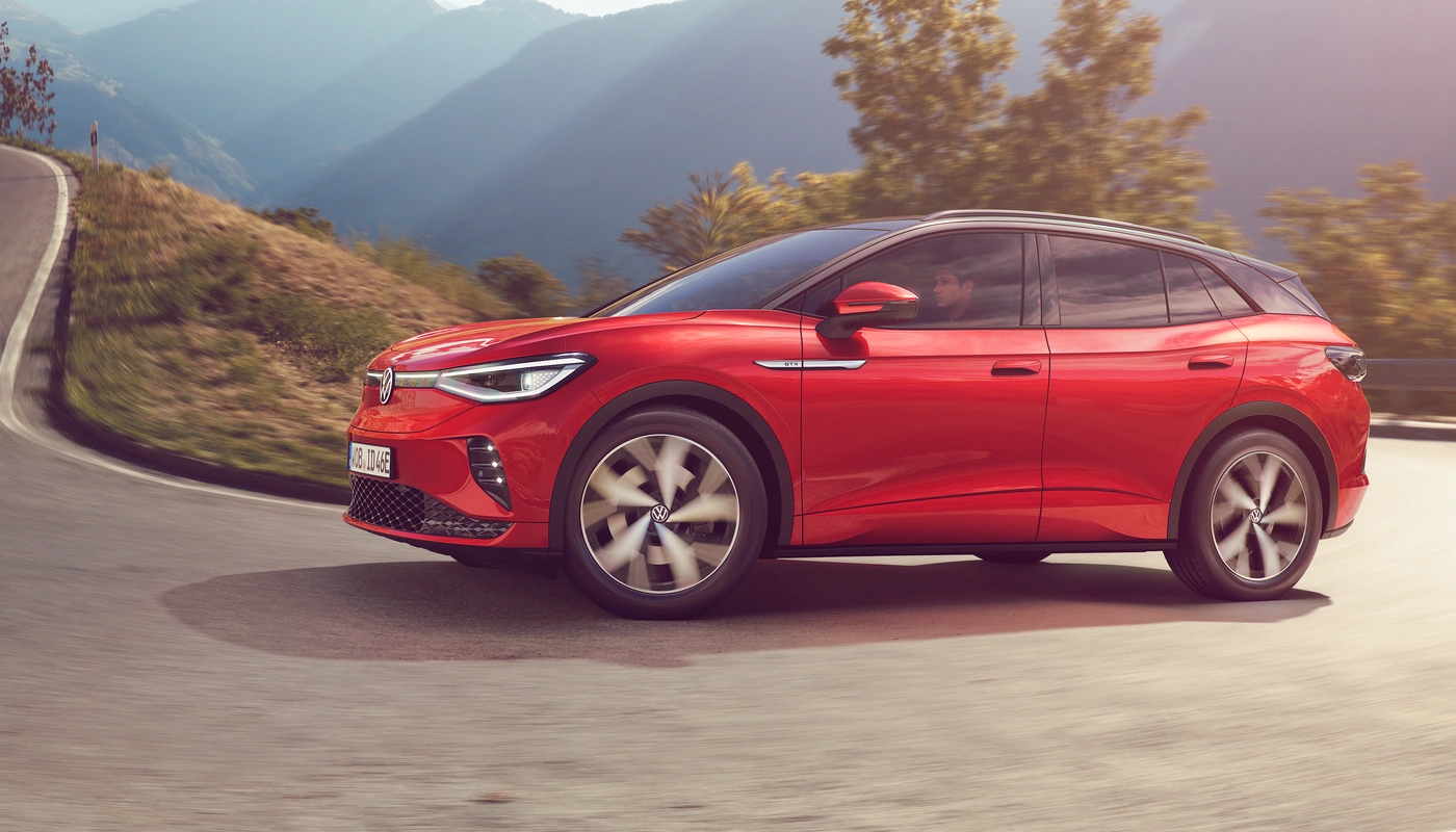 Volkswagen Id4 Gtx - Contexto Entorno Real Contexto Conduciendo Exterior Lateral Izquierda