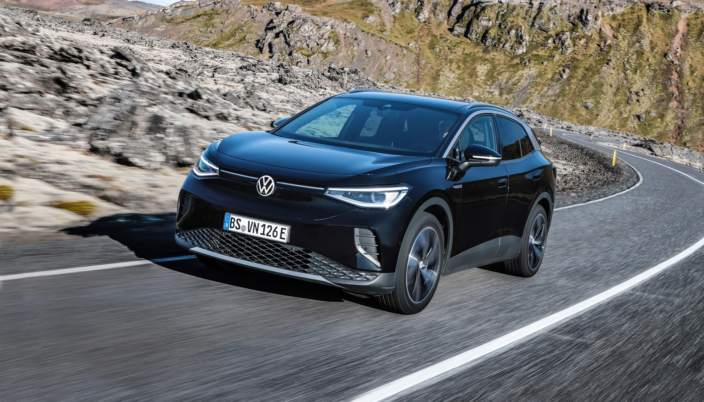 Volkswagen Id4 Pro Black - Contexto Entorno Real Contexto Conduciendo Exterior Frontal Izquierda