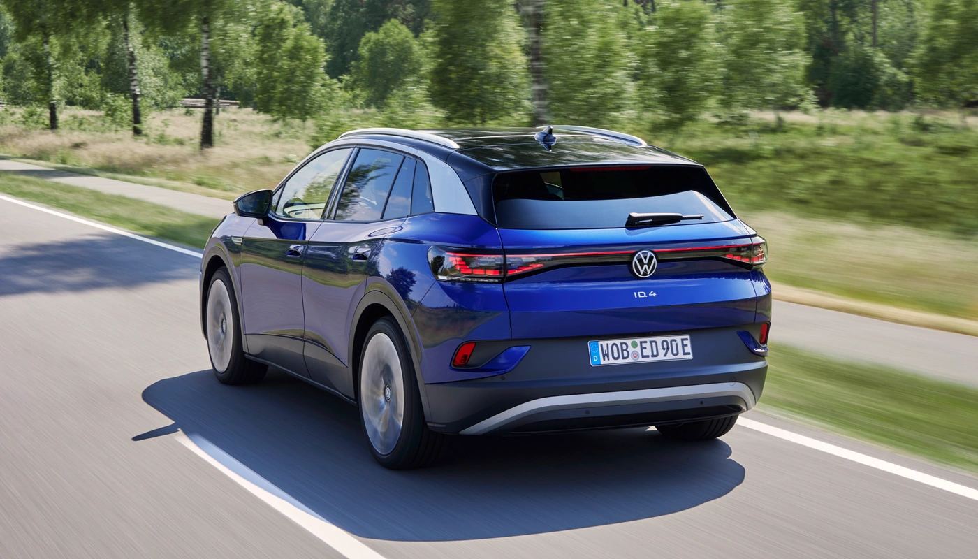 Volkswagen Id4 Pro - Contexto Entorno Real Contexto Conduciendo Exterior Trasera Derecha