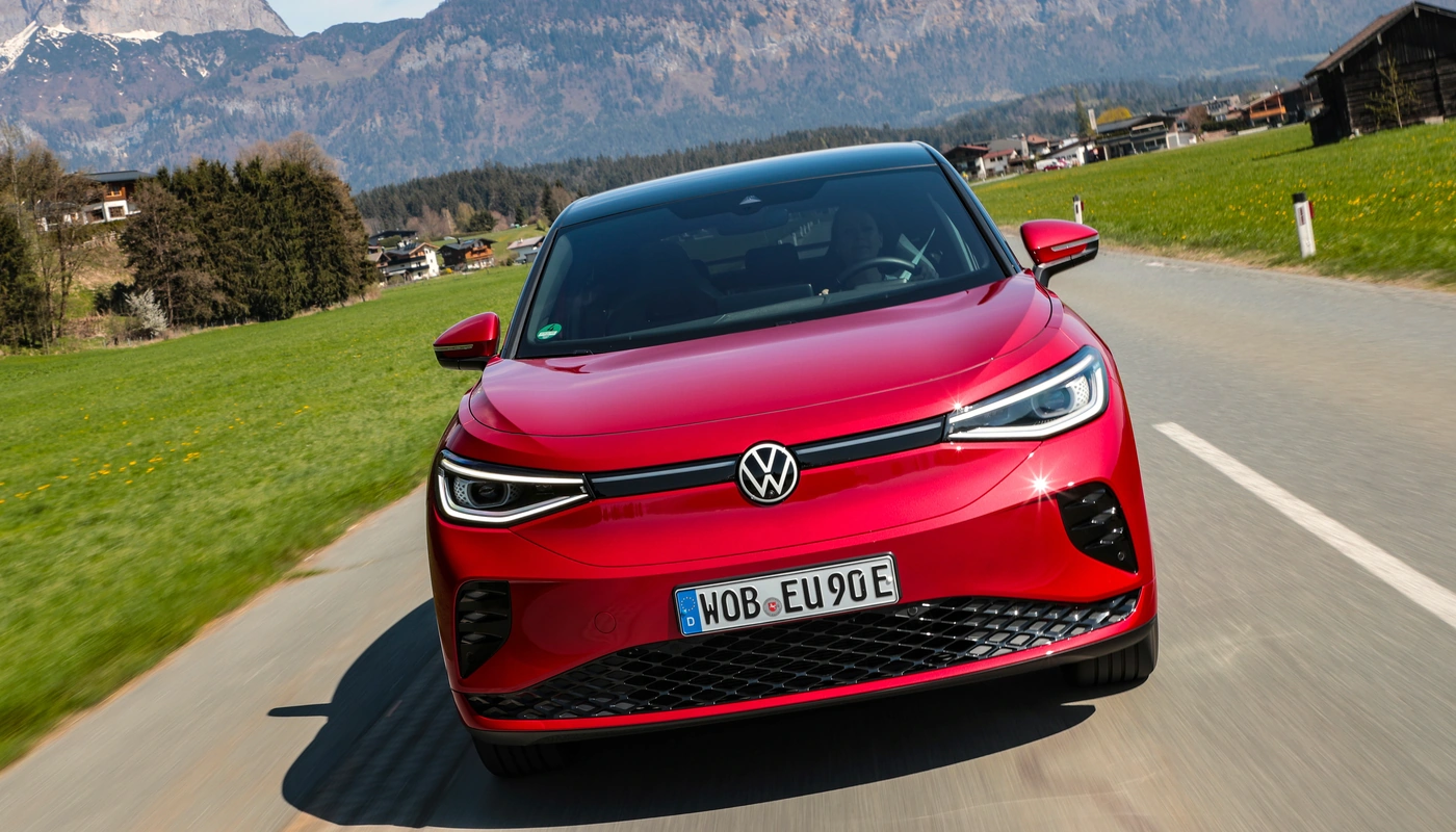 Volkswagen Id5 Gtx - Contexto Entorno Real Contexto Conduciendo Exterior Frontal