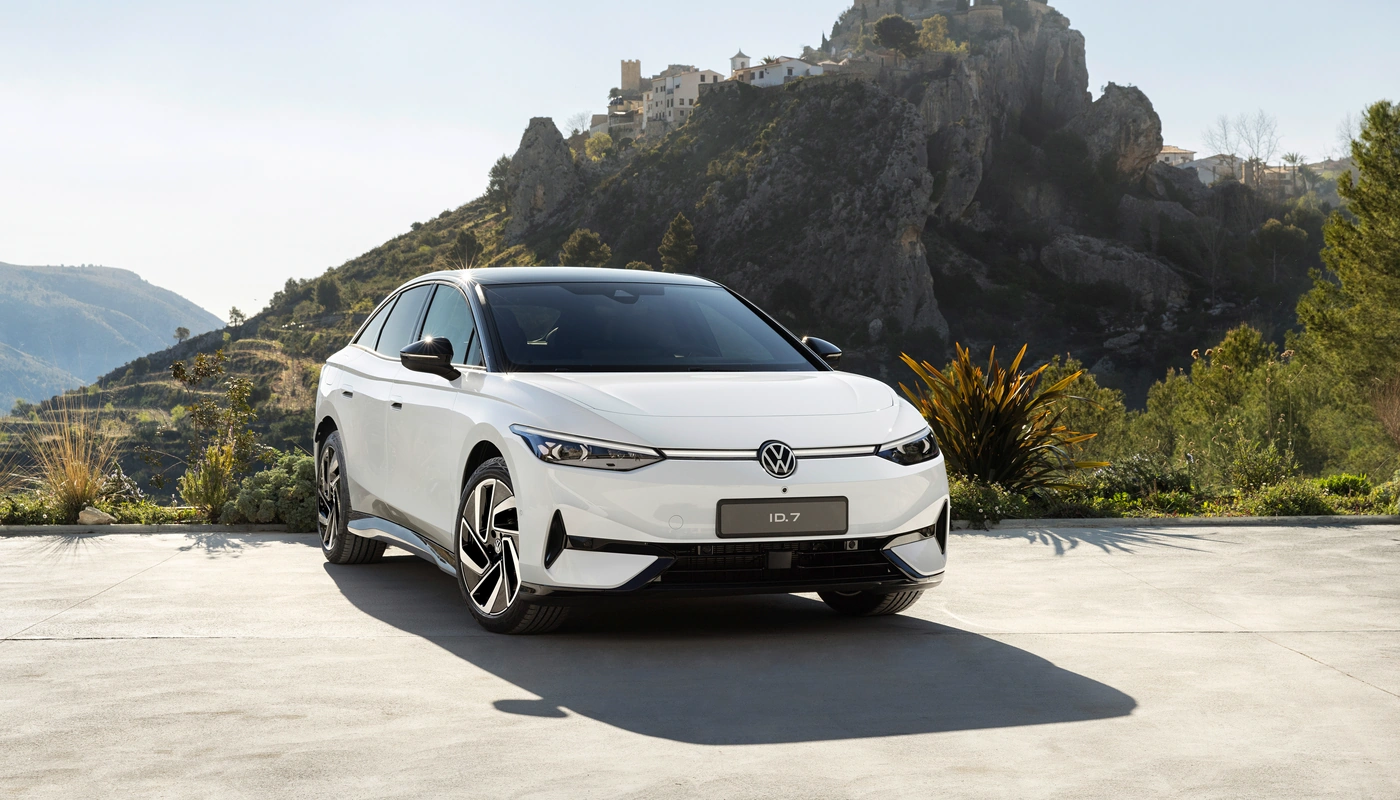 Volkswagen Id7 Pro - Contexto Entorno Real Contexto Aparcado Exterior Frontal Derecha